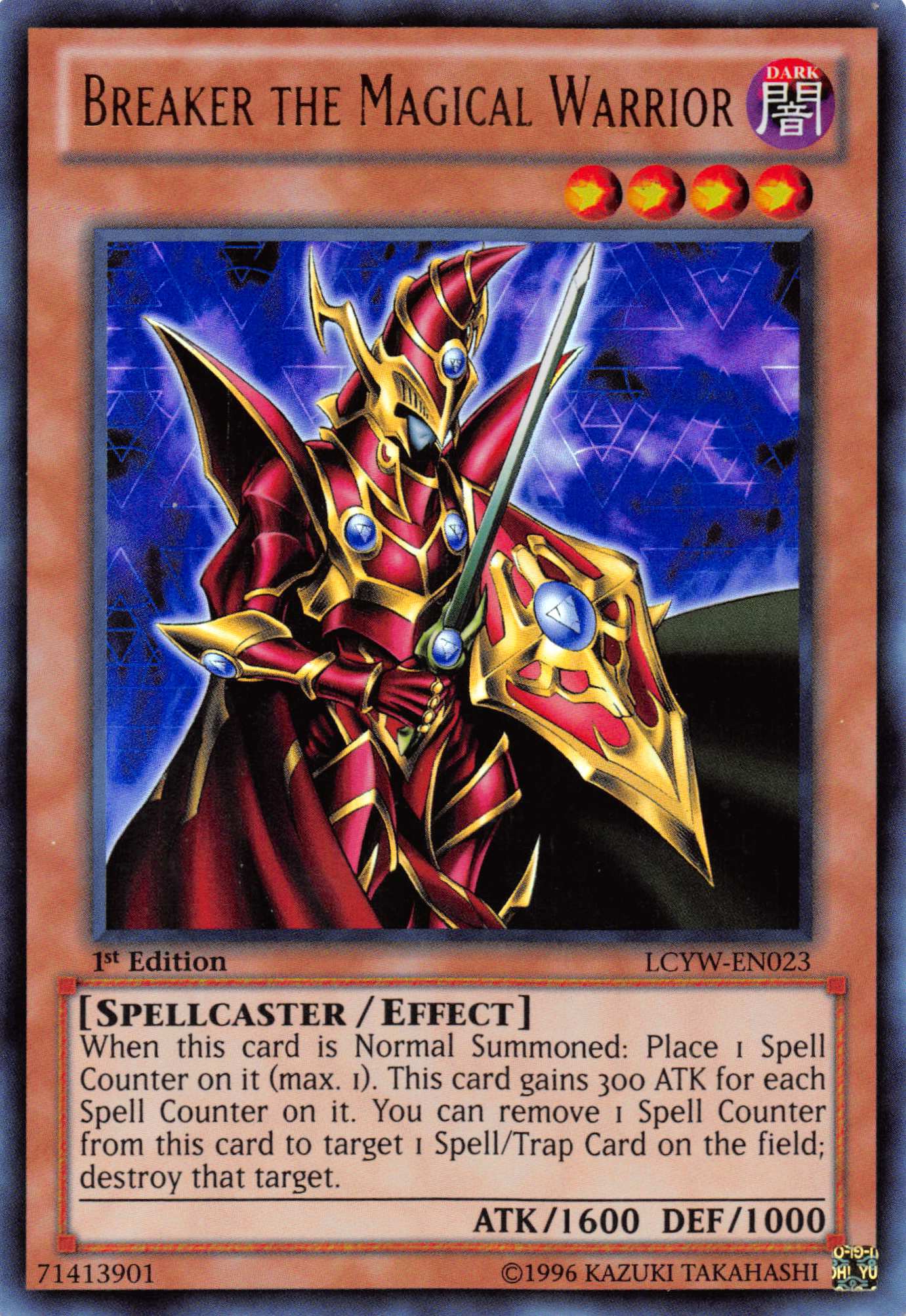 Breaker the Magical Warrior [LCYW-EN023] Ultra Rare