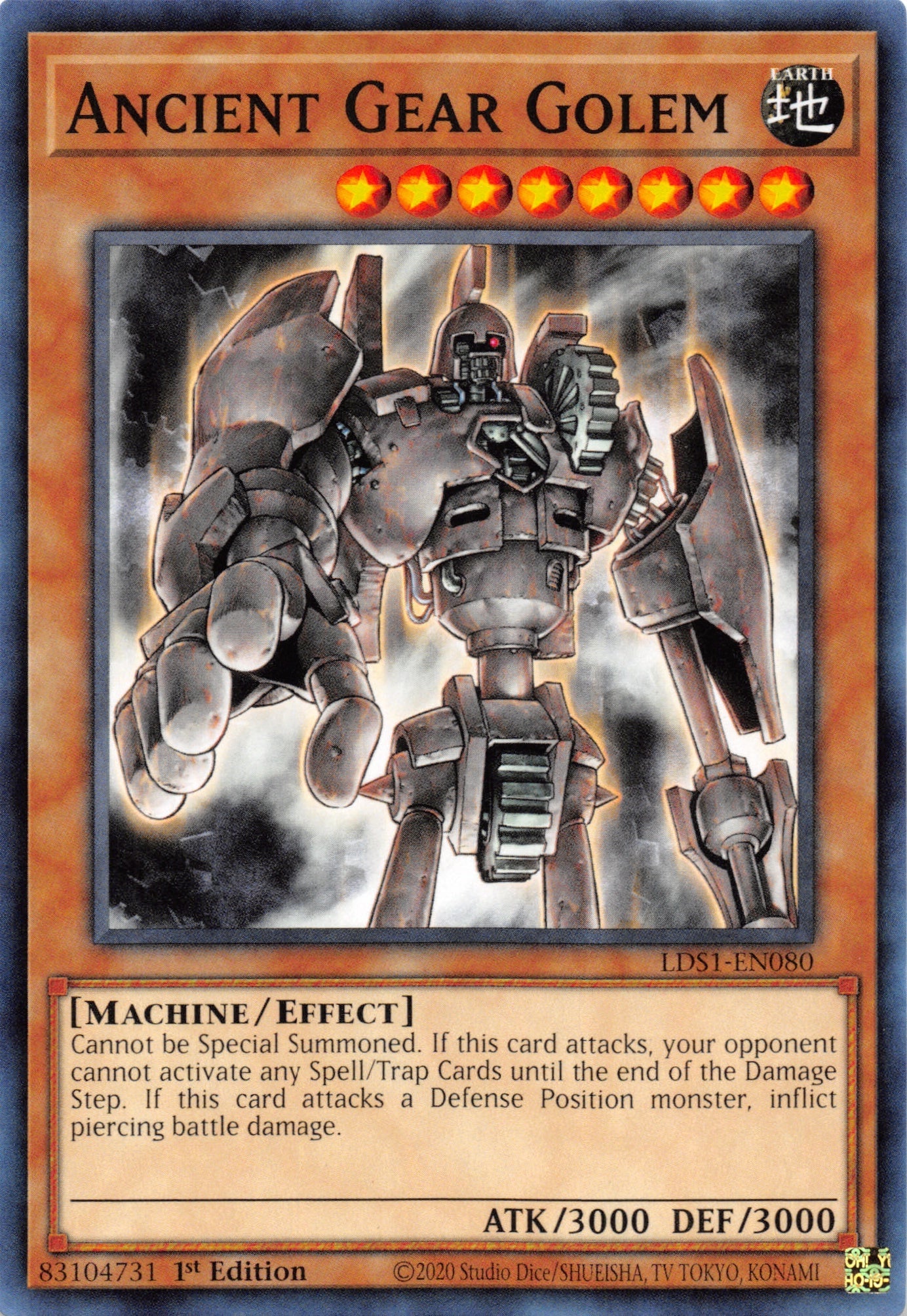 Ancient Gear Golem [LDS1-EN080] Common