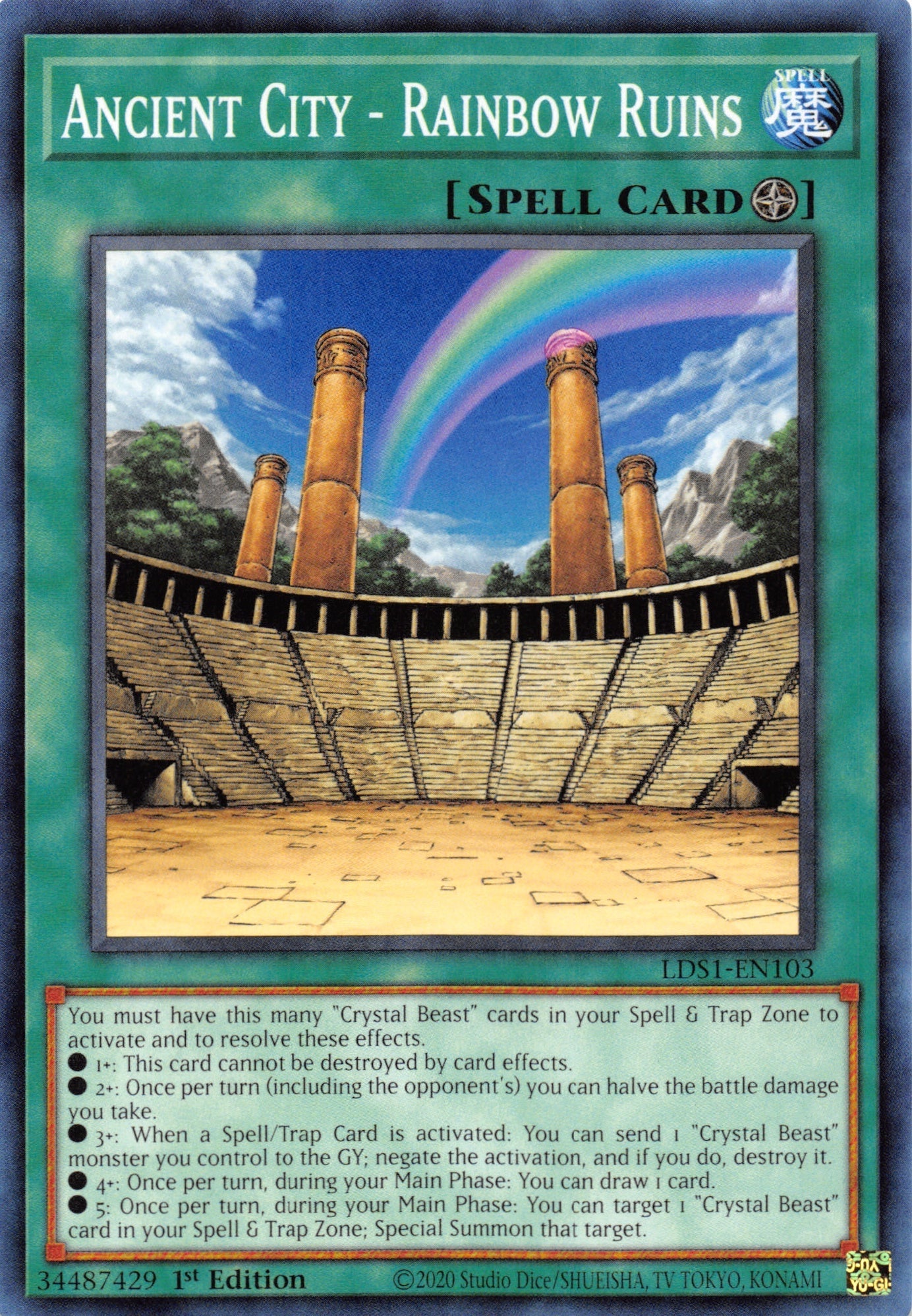 Ancient City - Rainbow Ruins [LDS1-EN103] Common