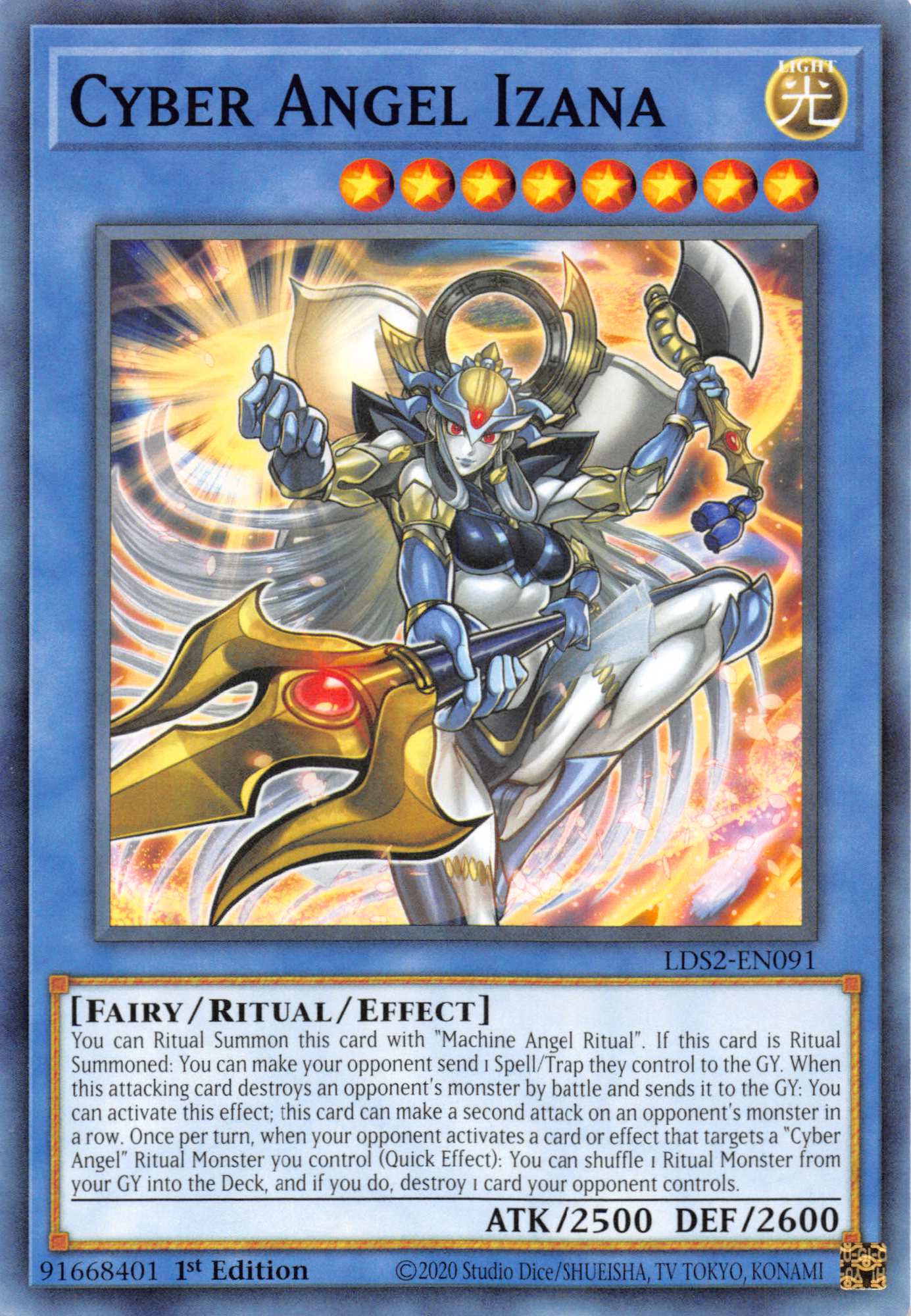 Cyber Angel Izana [LDS2-EN091] Common