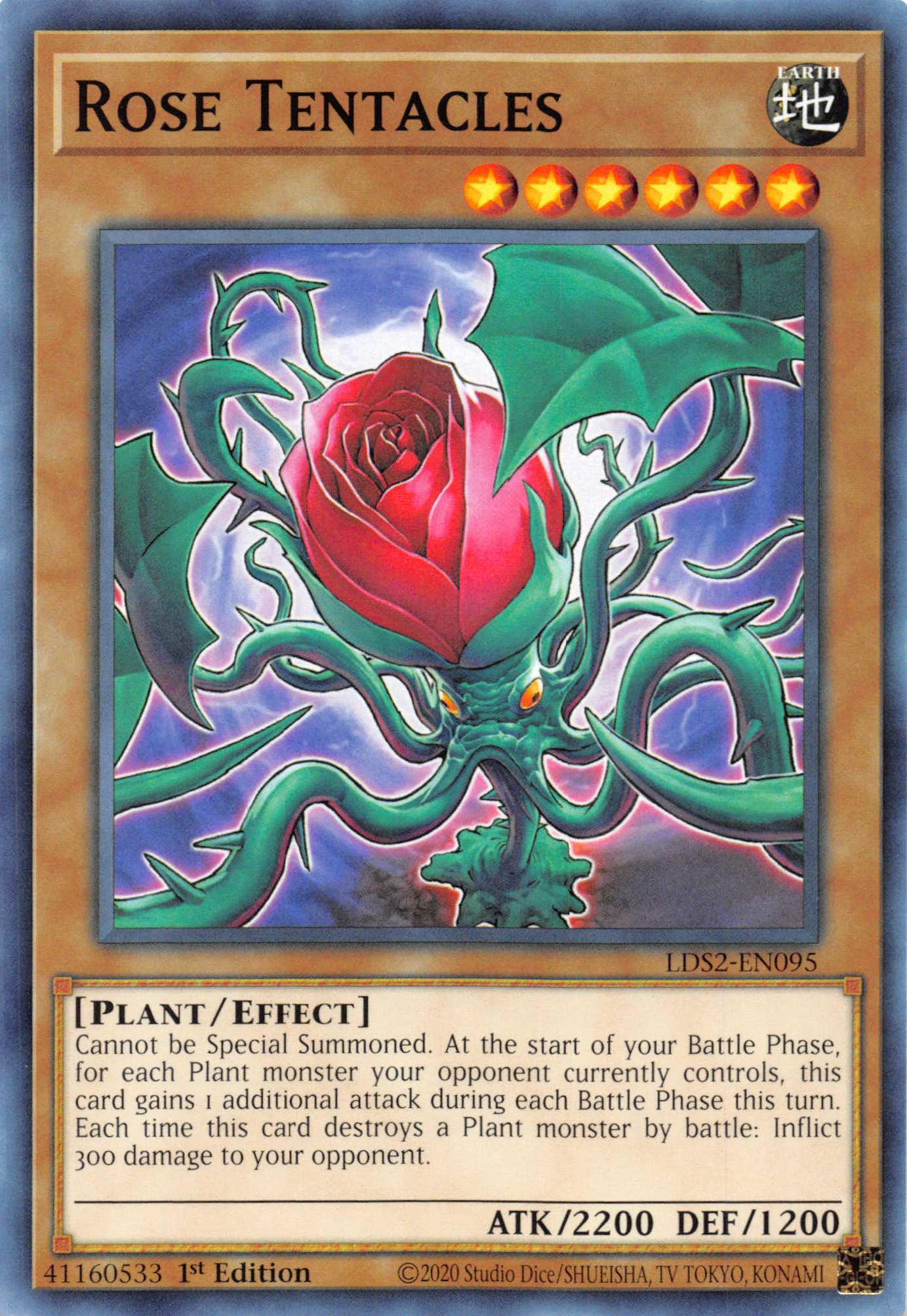 Rose Tentacles [LDS2-EN095] Common