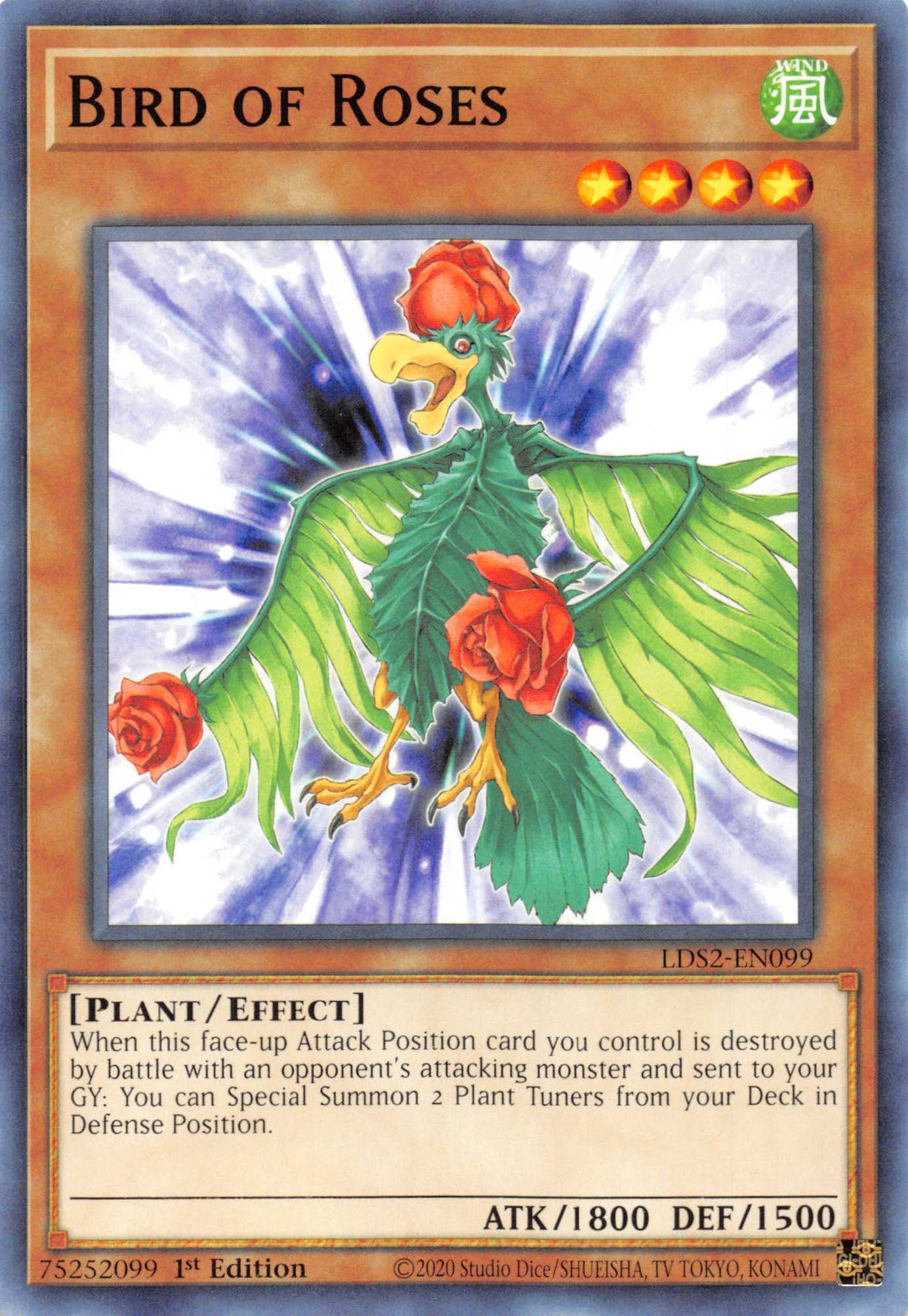 Bird of Roses [LDS2-EN099] Common