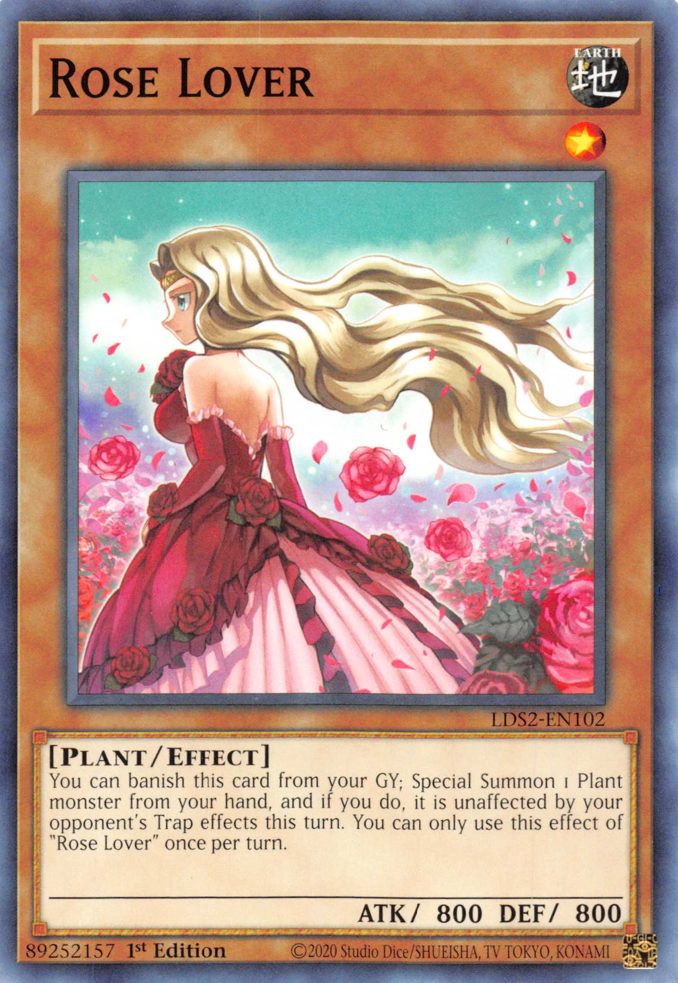 Rose Lover [LDS2-EN102] Common