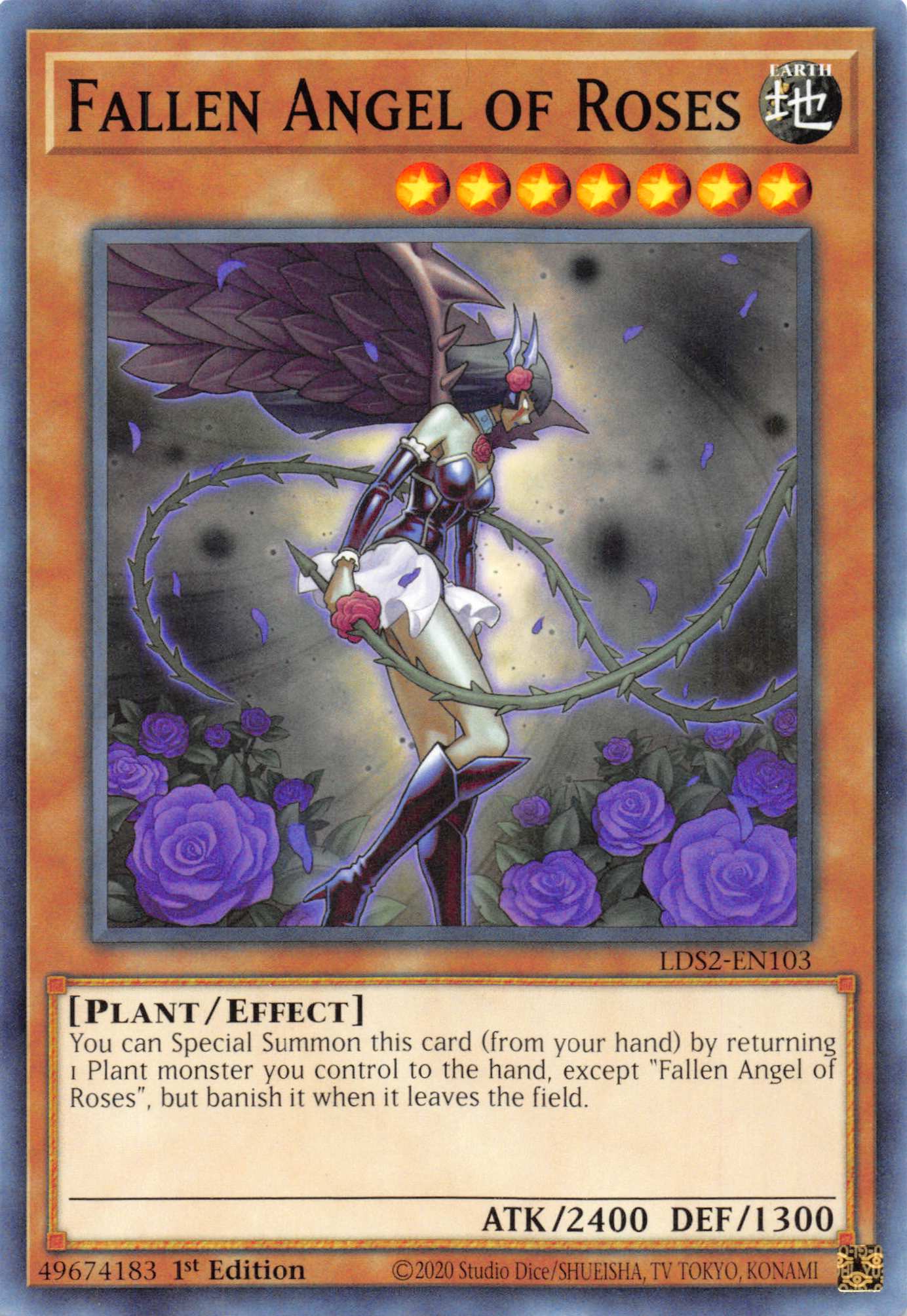 Fallen Angel of Roses [LDS2-EN103] Common