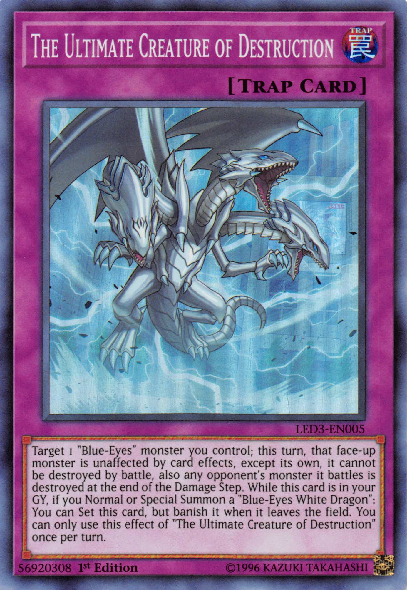 The Ultimate Creature of Destruction [LED3-EN005] Super Rare