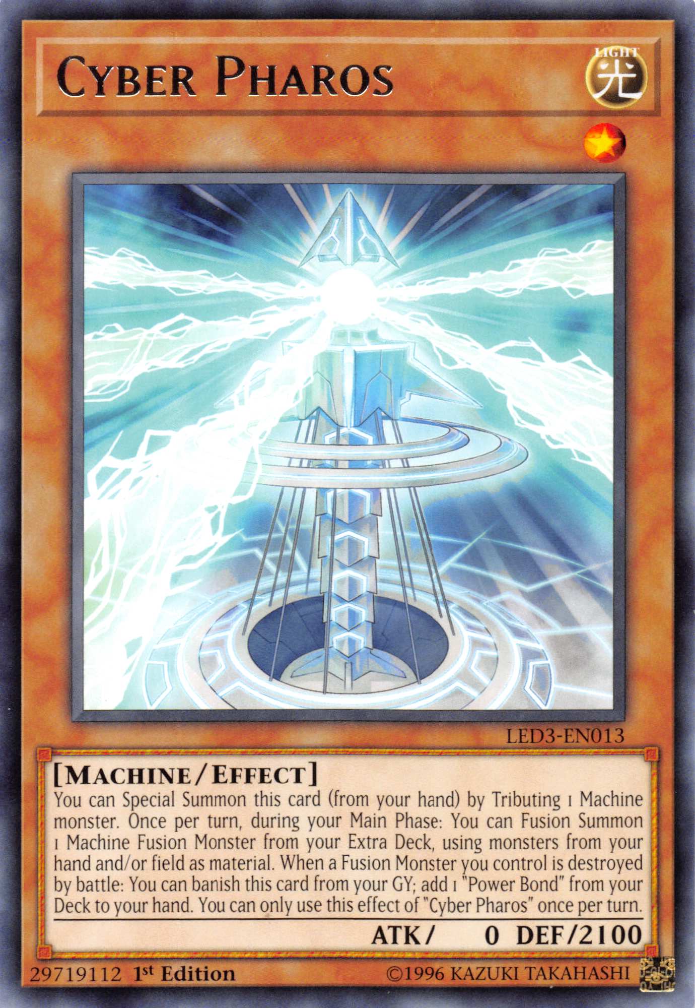 Cyber Pharos [LED3-EN013] Rare