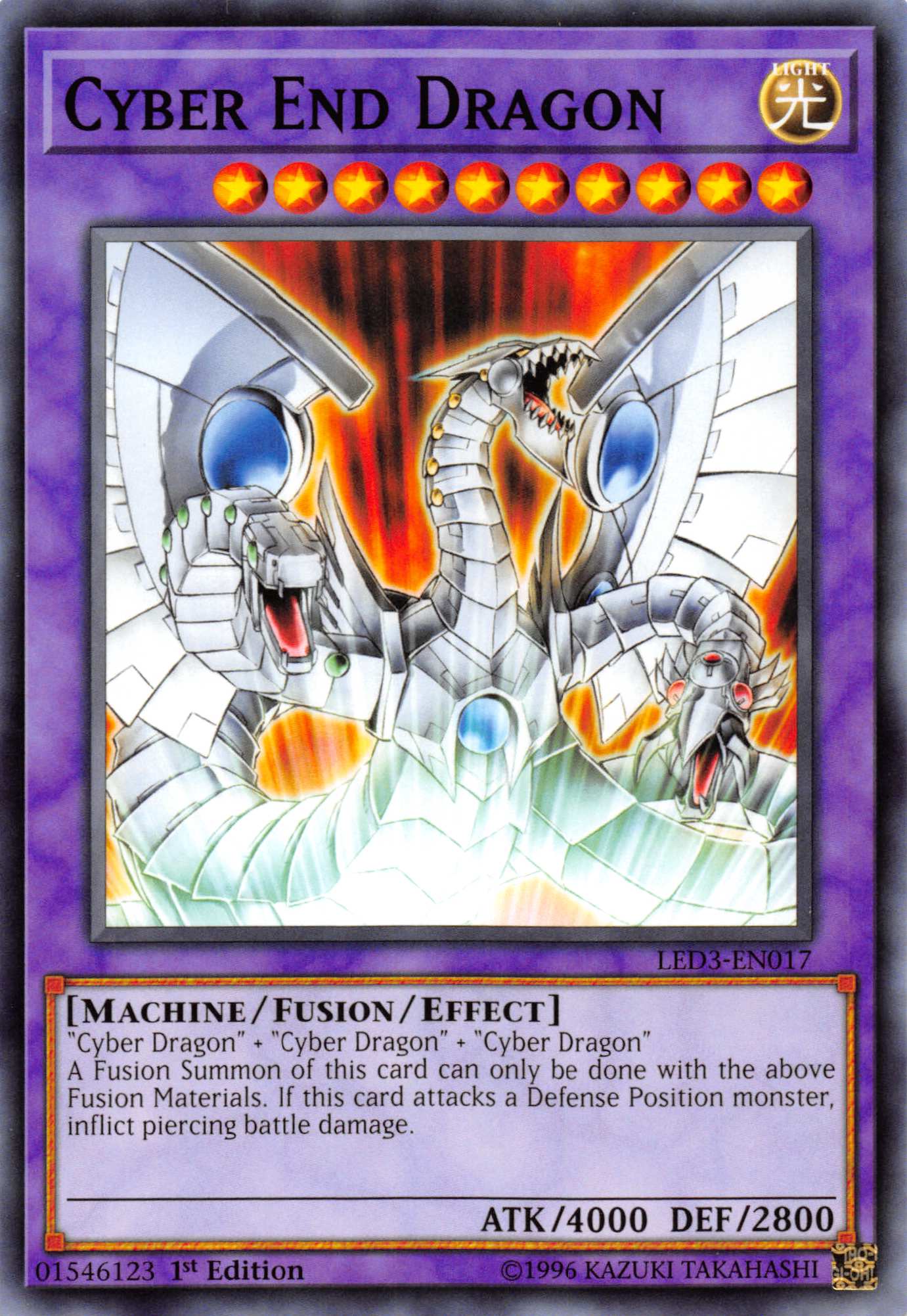 Cyber End Dragon [LED3-EN017] Common