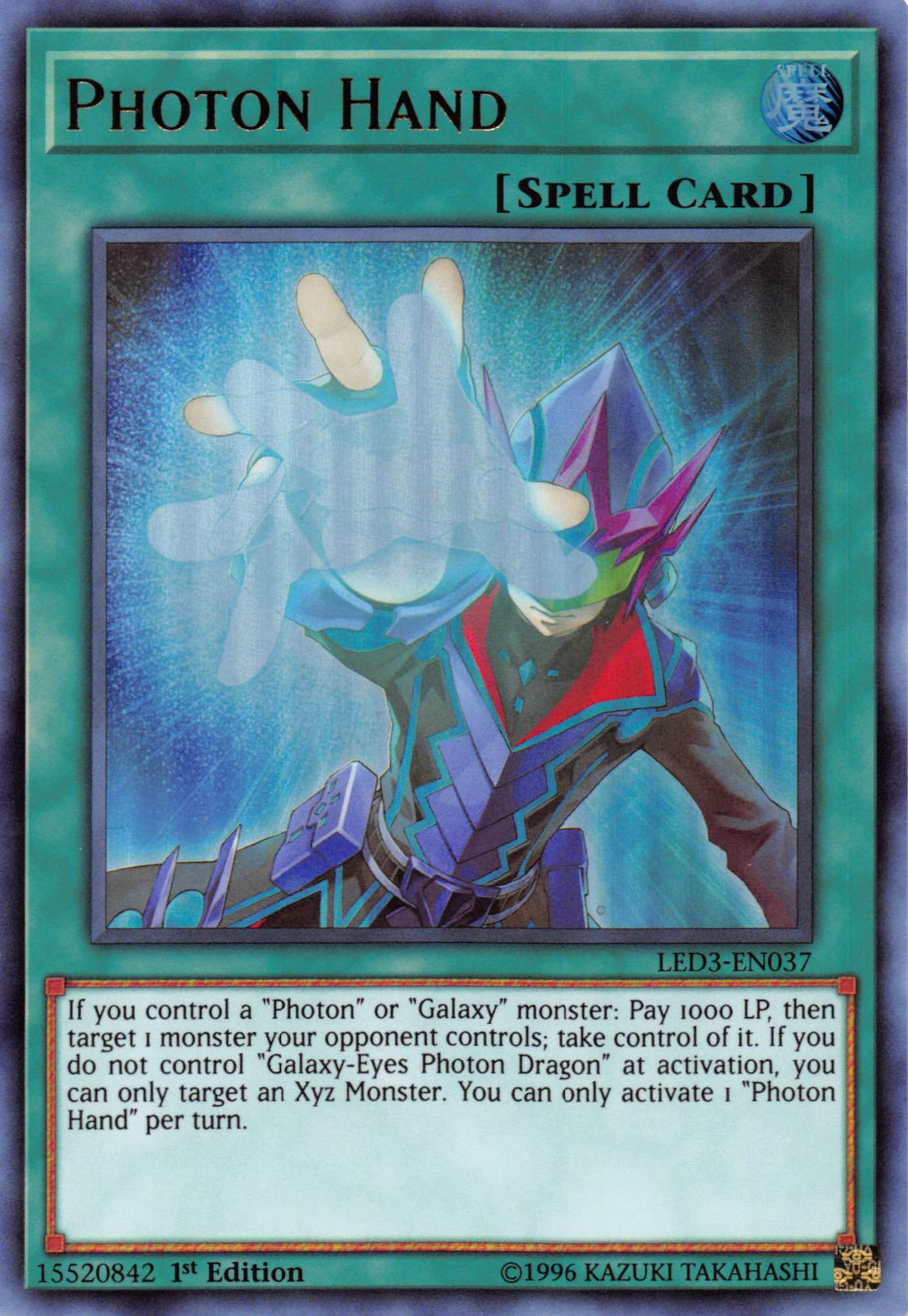 Photon Hand [LED3-EN037] Ultra Rare