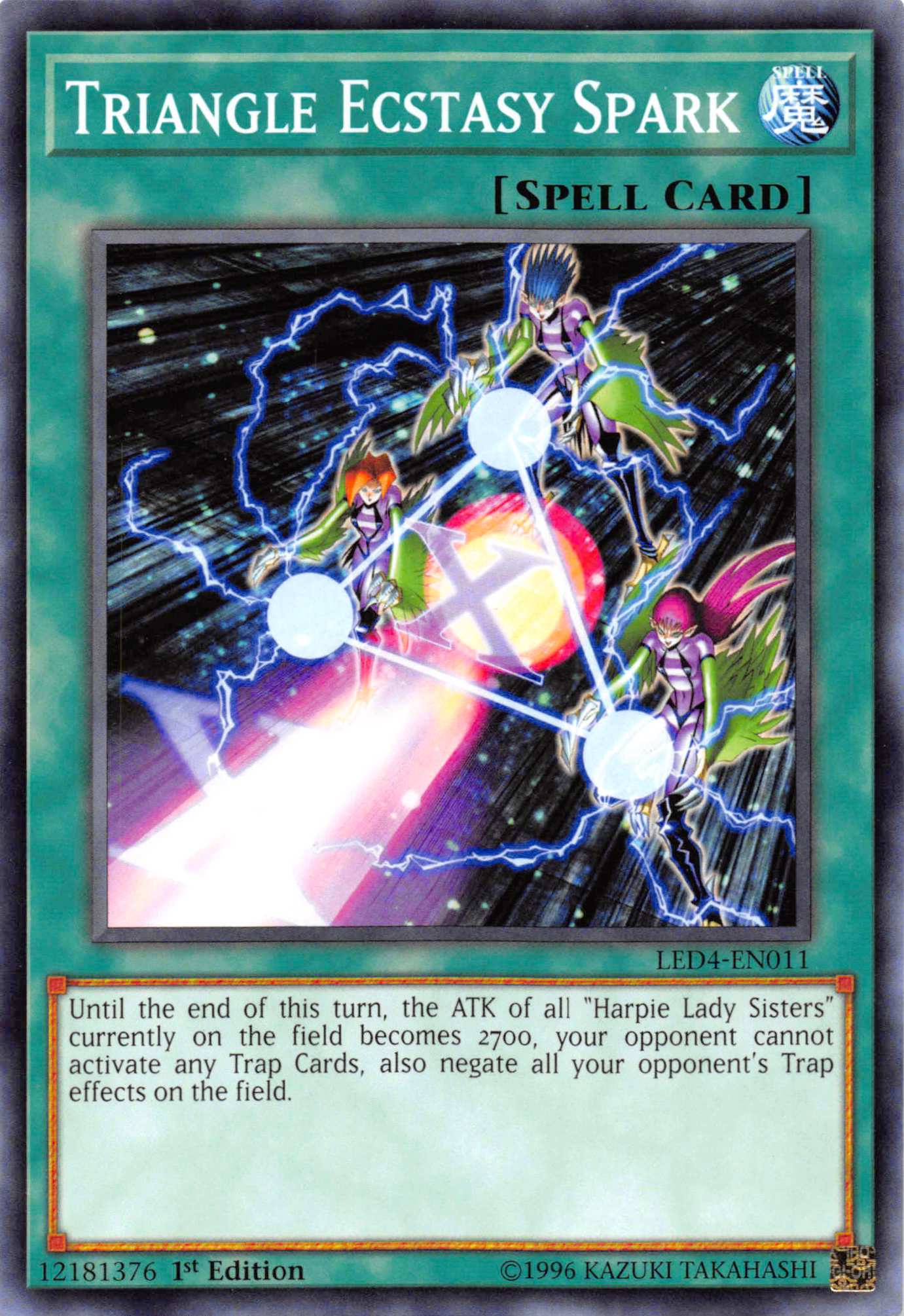 Triangle Ecstasy Spark [LED4-EN011] Common