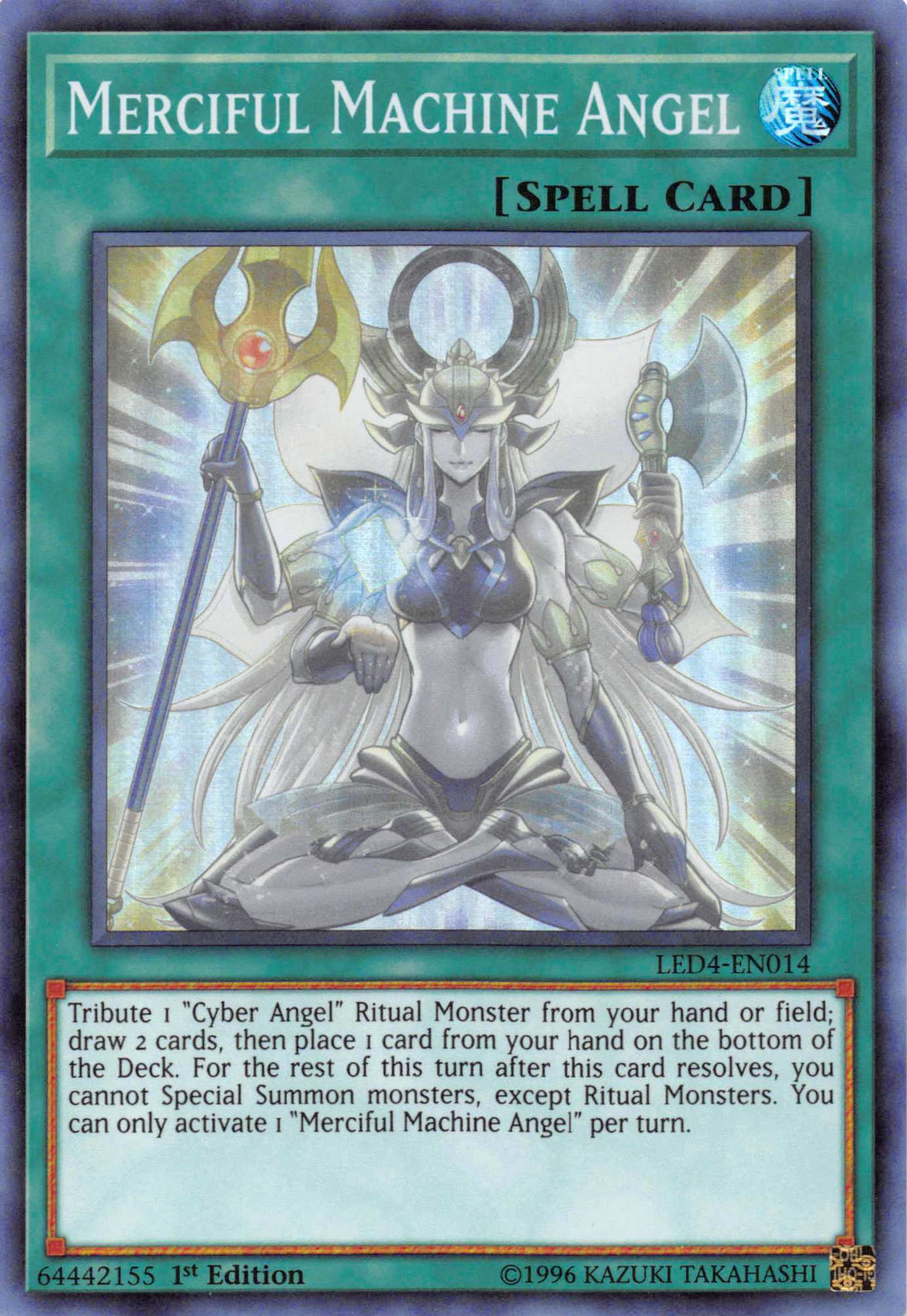 Merciful Machine Angel [LED4-EN014] Super Rare