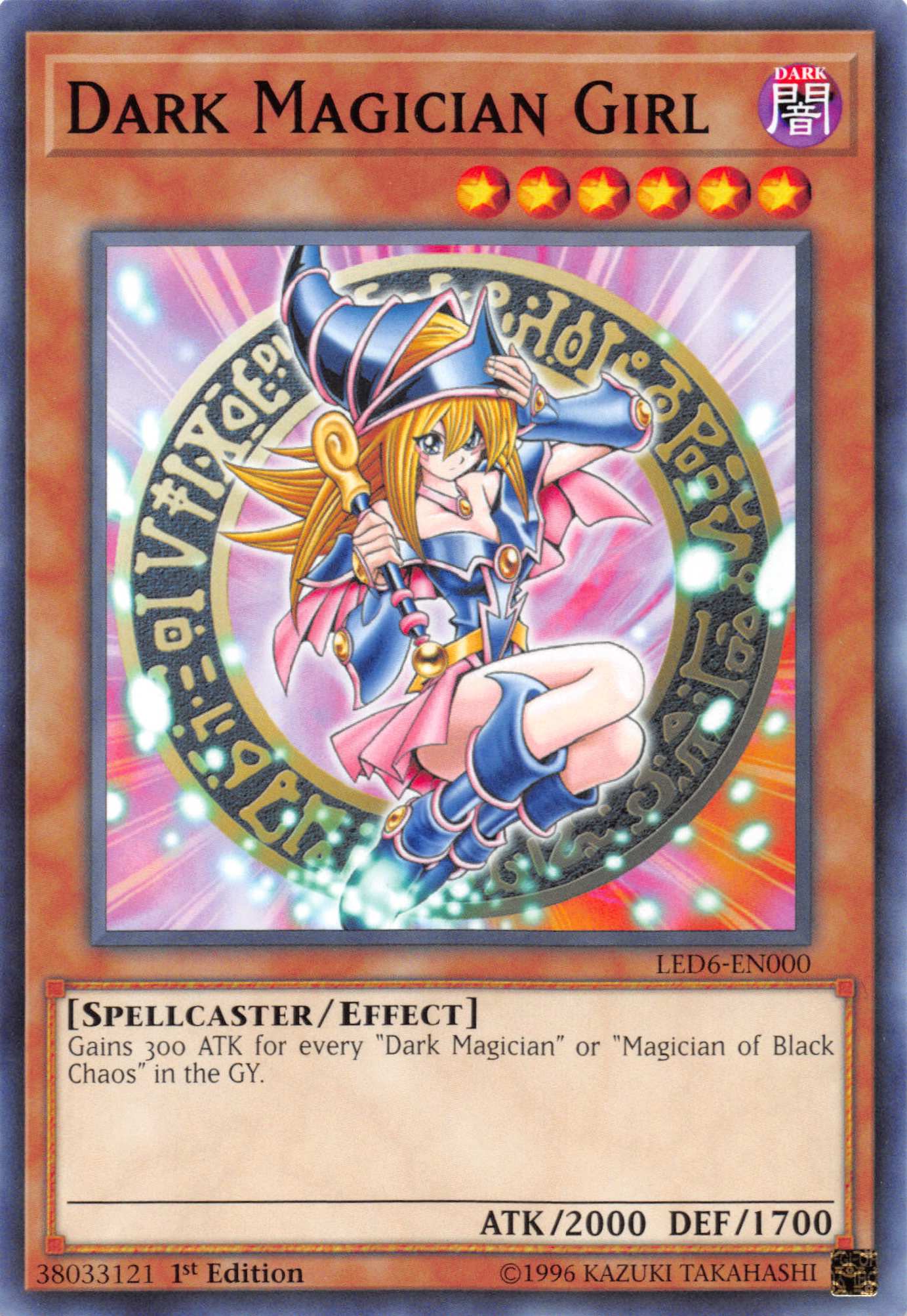 Dark Magician Girl [LED6-EN000] Common