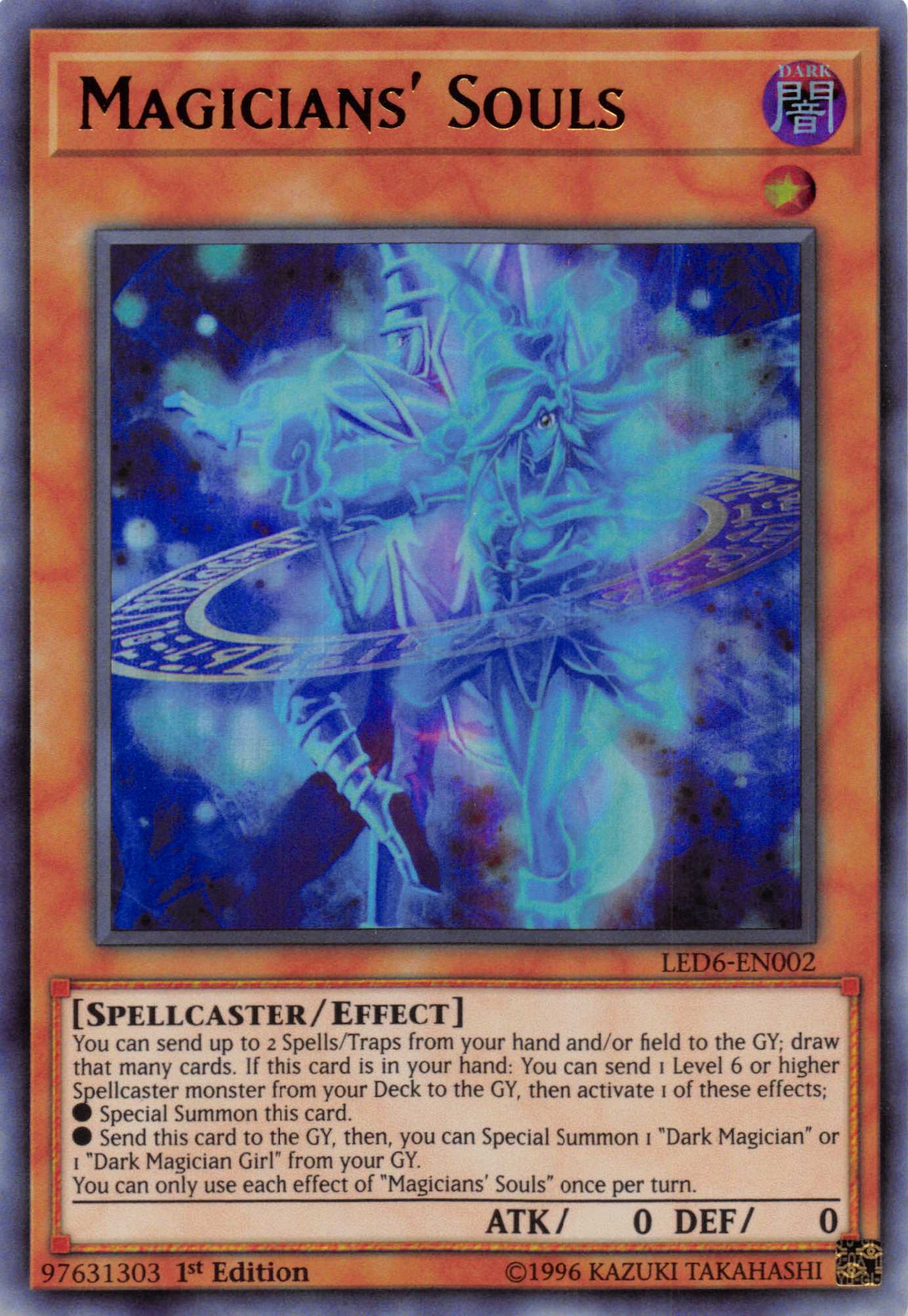 Magicians' Souls [LED6-EN002] Ultra Rare