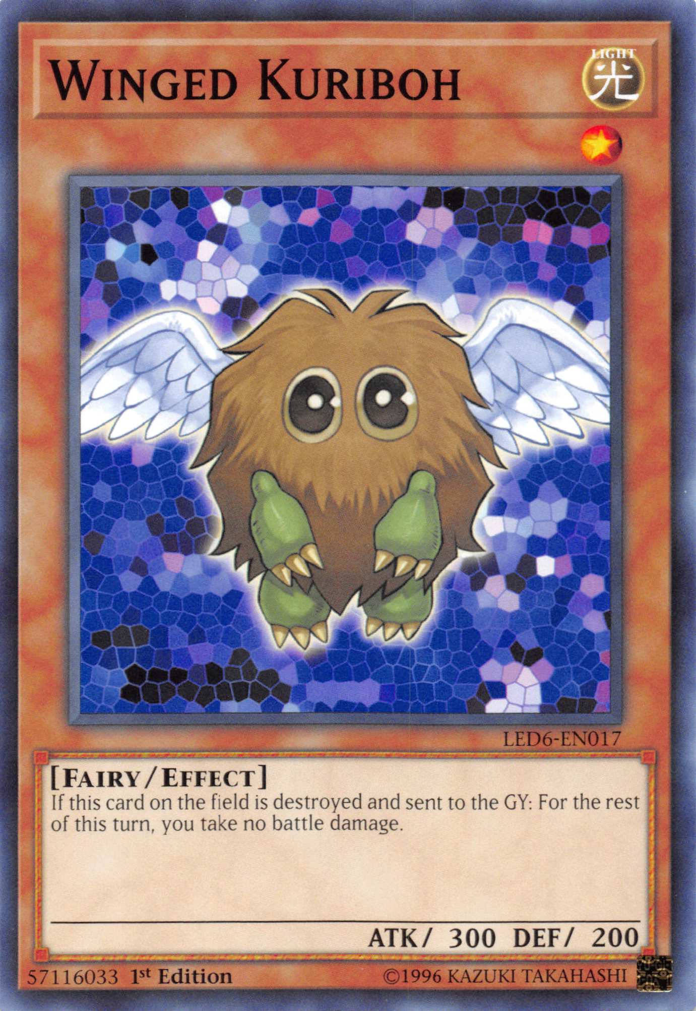 Winged Kuriboh [LED6-EN017] Common