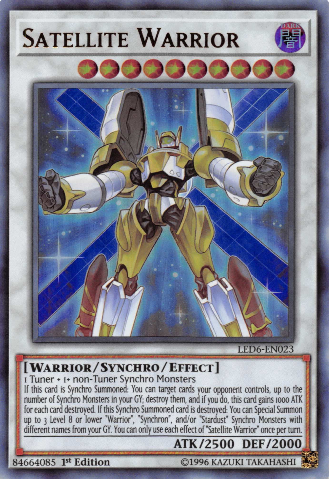 Satellite Warrior [LED6-EN023] Ultra Rare