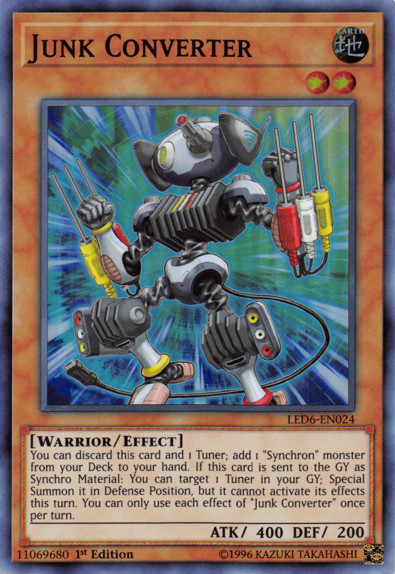 Junk Converter [LED6-EN024] Super Rare