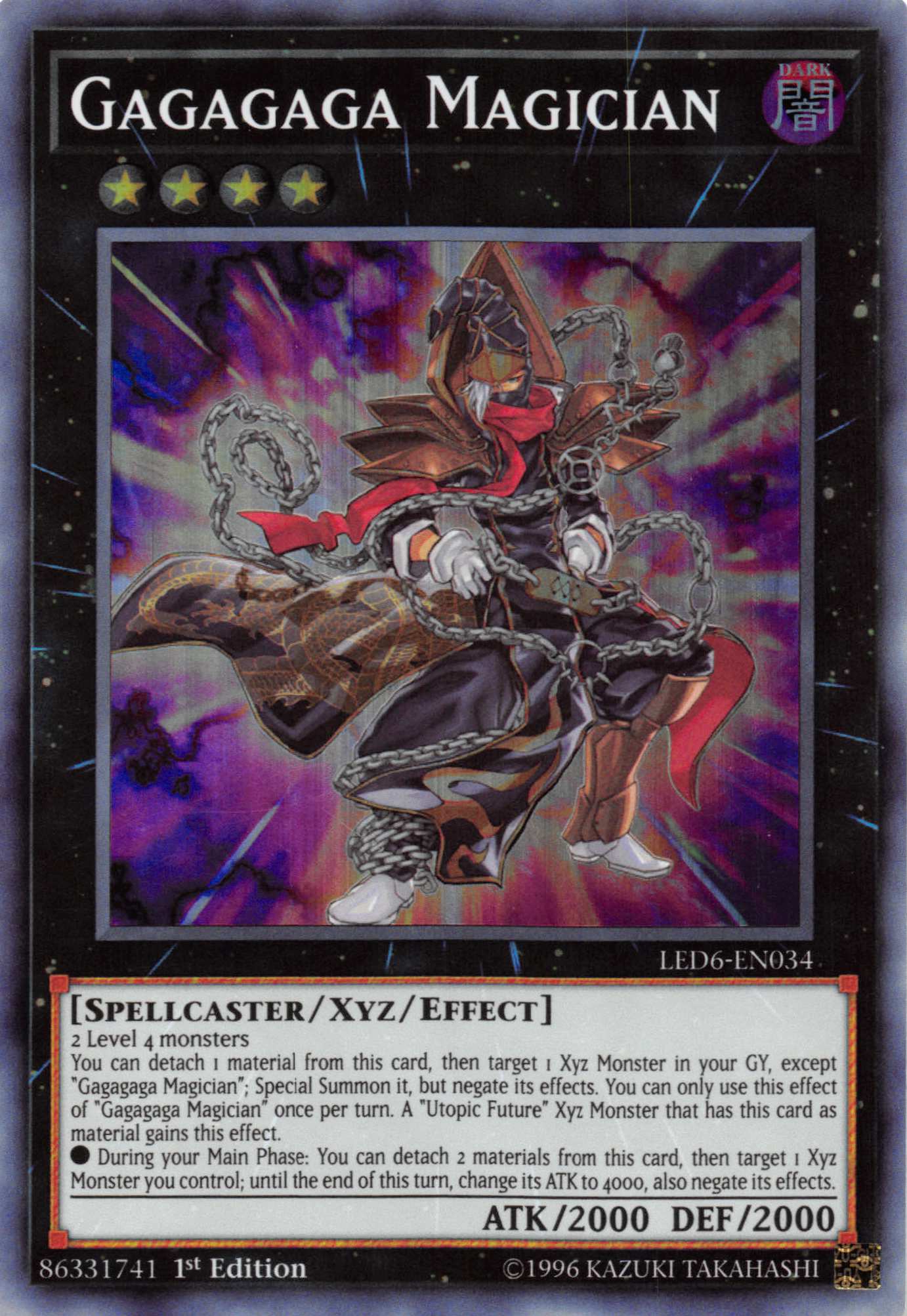 Gagagaga Magician [LED6-EN034] Super Rare