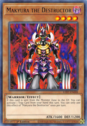 Makyura the Destructor [LED7-EN008] Rare