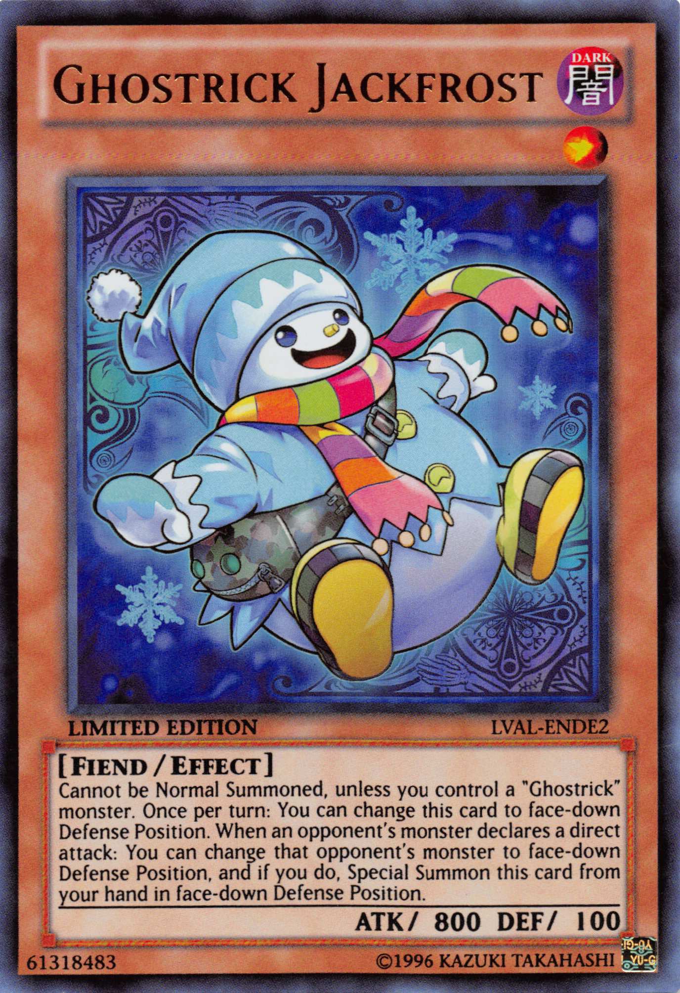 Ghostrick Jackfrost [LVAL-ENDE2] Ultra Rare