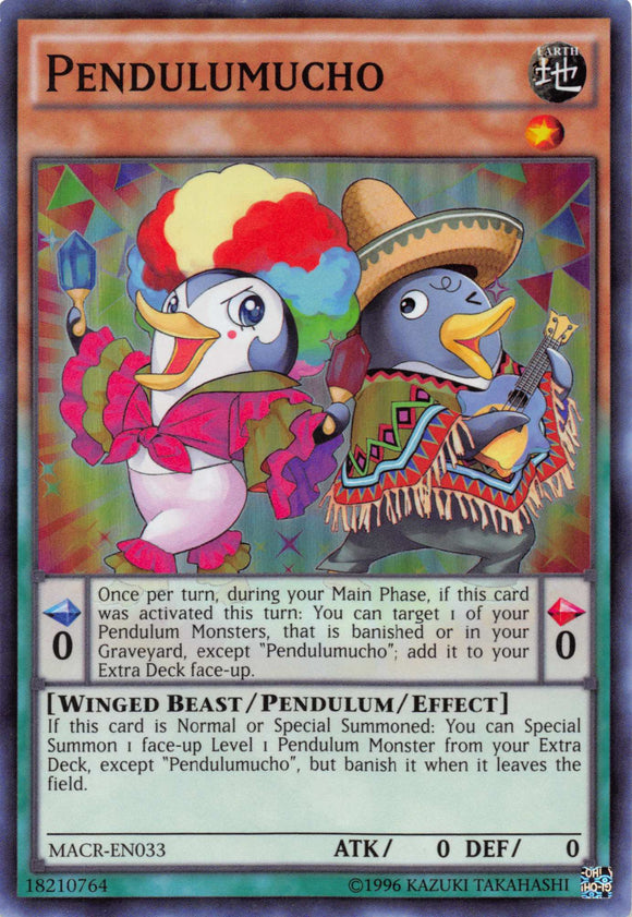 Pendulumucho [MACR-EN033] Super Rare