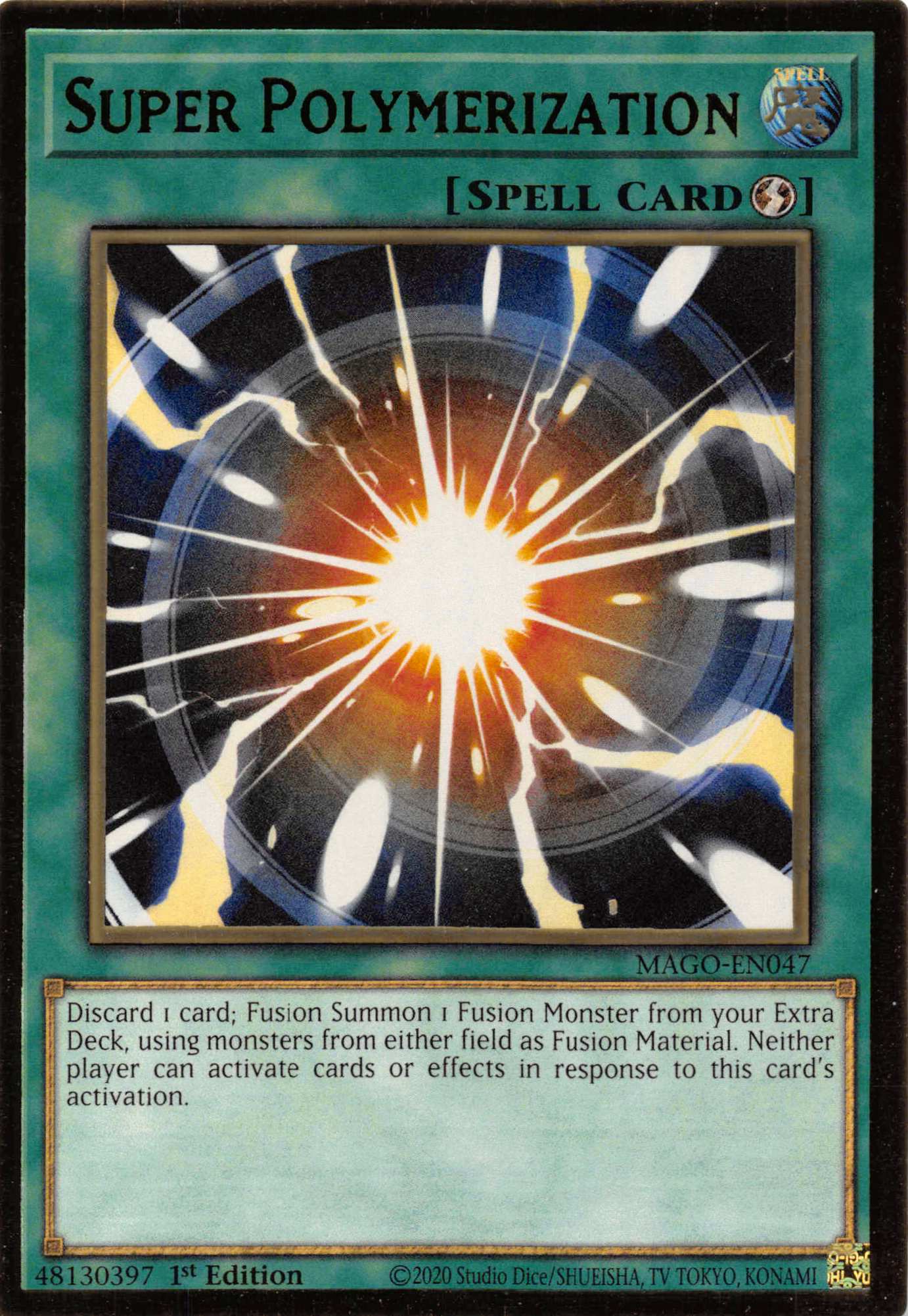 Super Polymerization [MAGO-EN047] Gold Rare