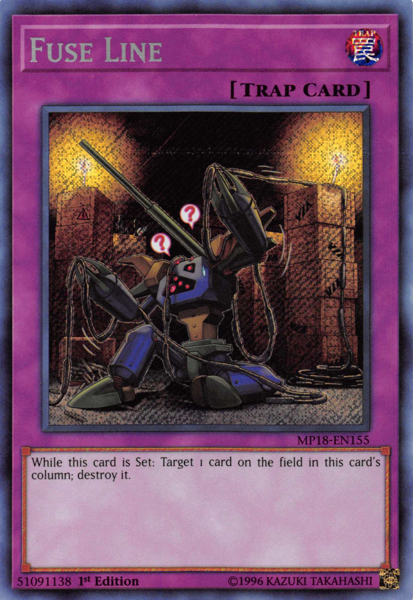 Fuse Line [MP18-EN155] Secret Rare