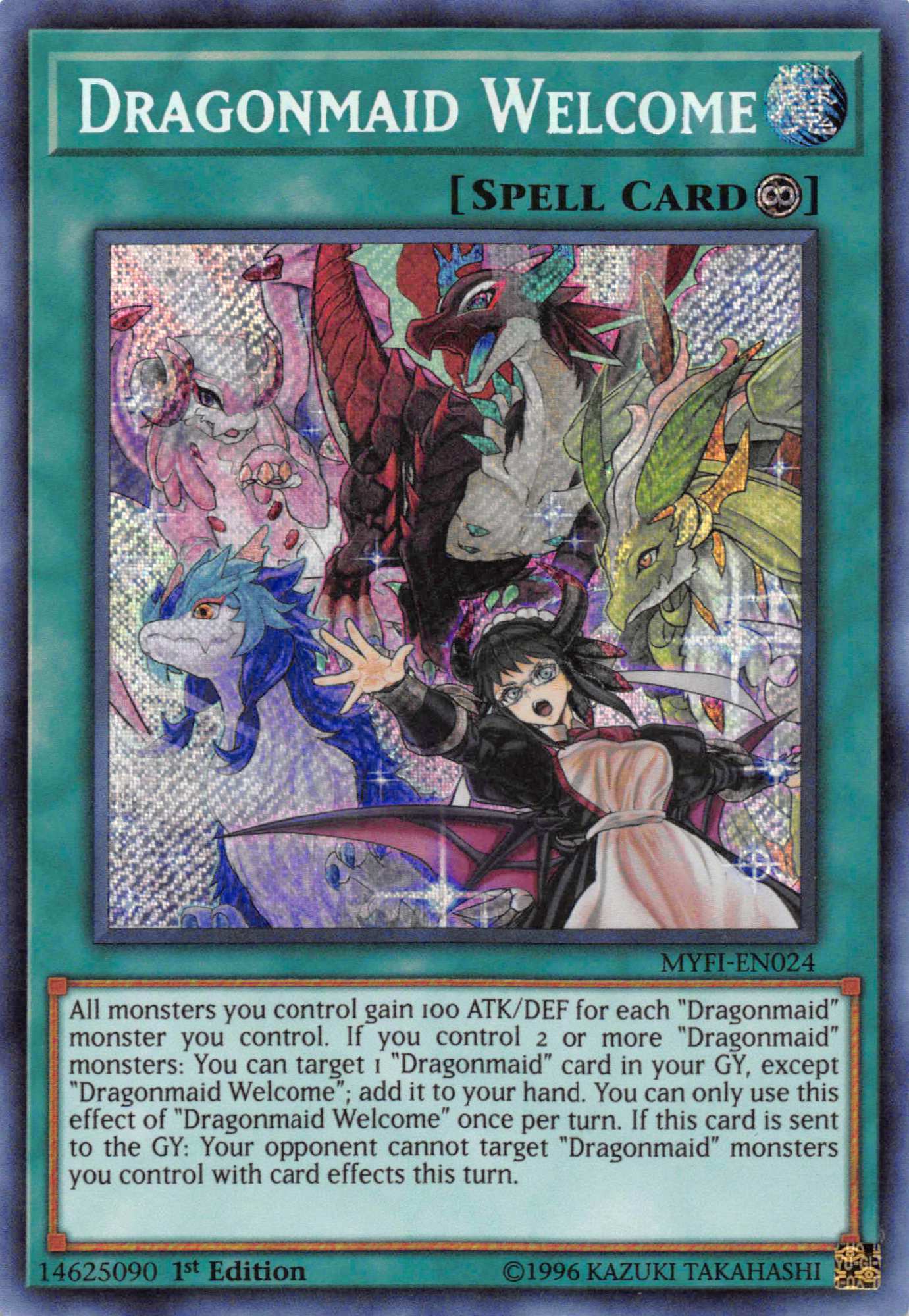 Dragonmaid Welcome [MYFI-EN024] Secret Rare