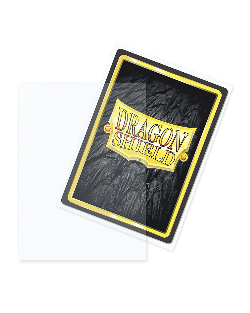 Dragon Shield: 100ct Clear Matte Outer Sleeves (Standard Size)
