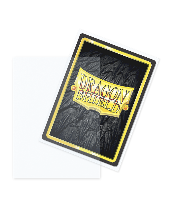 Dragon Shield: 100ct Clear Matte Outer Sleeves (Standard Size)