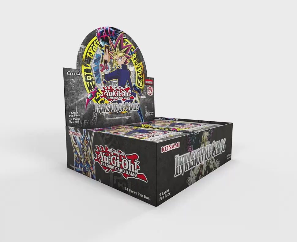 Yugioh: 25th Anniversary - Invasion of Chaos Booster Box-4