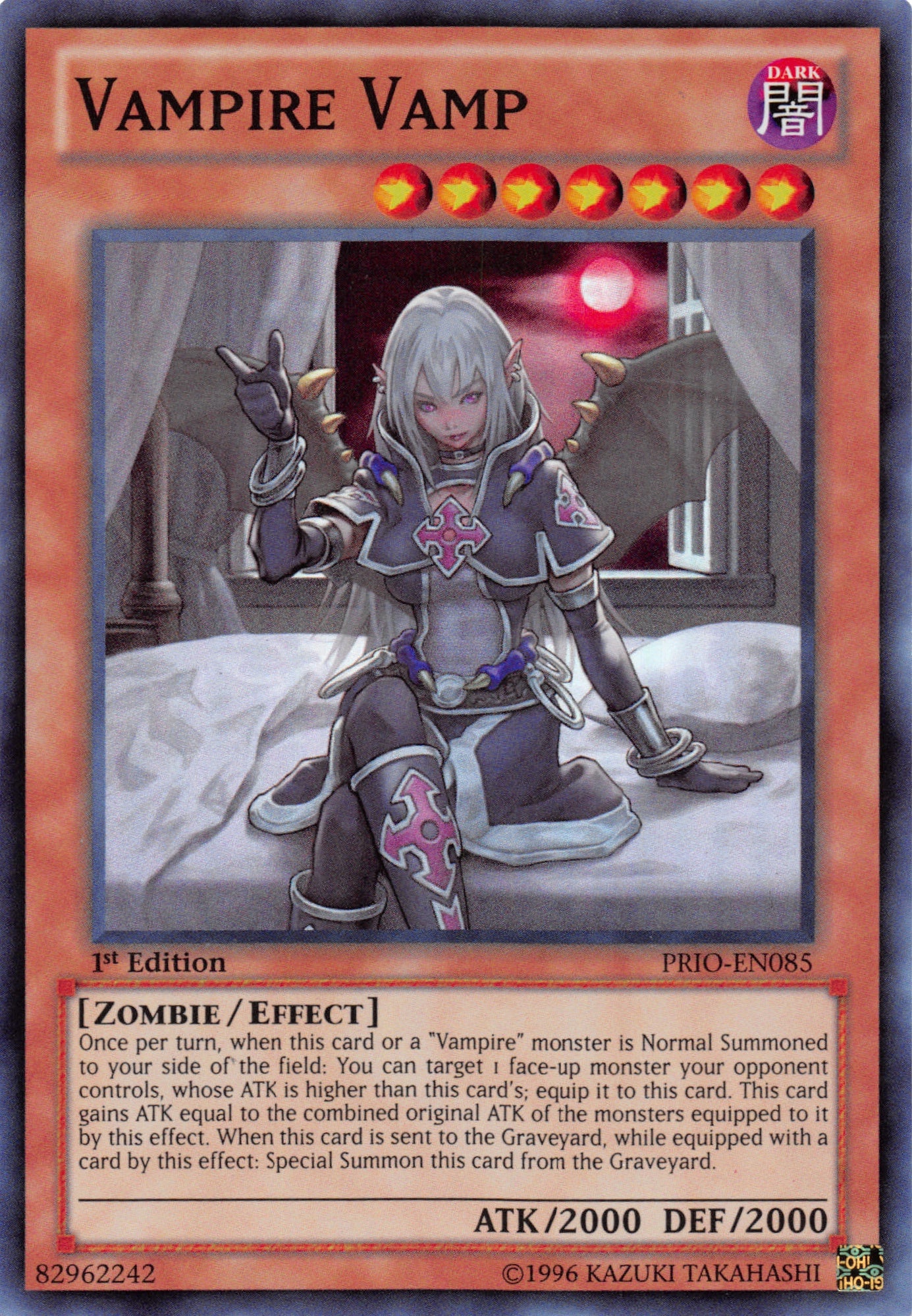 Vampire Vamp [PRIO-EN085] Super Rare