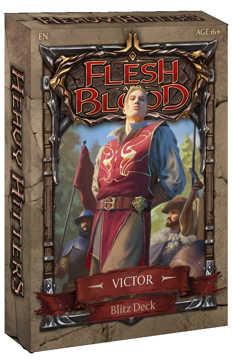 Flesh and Blood: Victor (Guardian) Heavy Hitters Blitz Deck