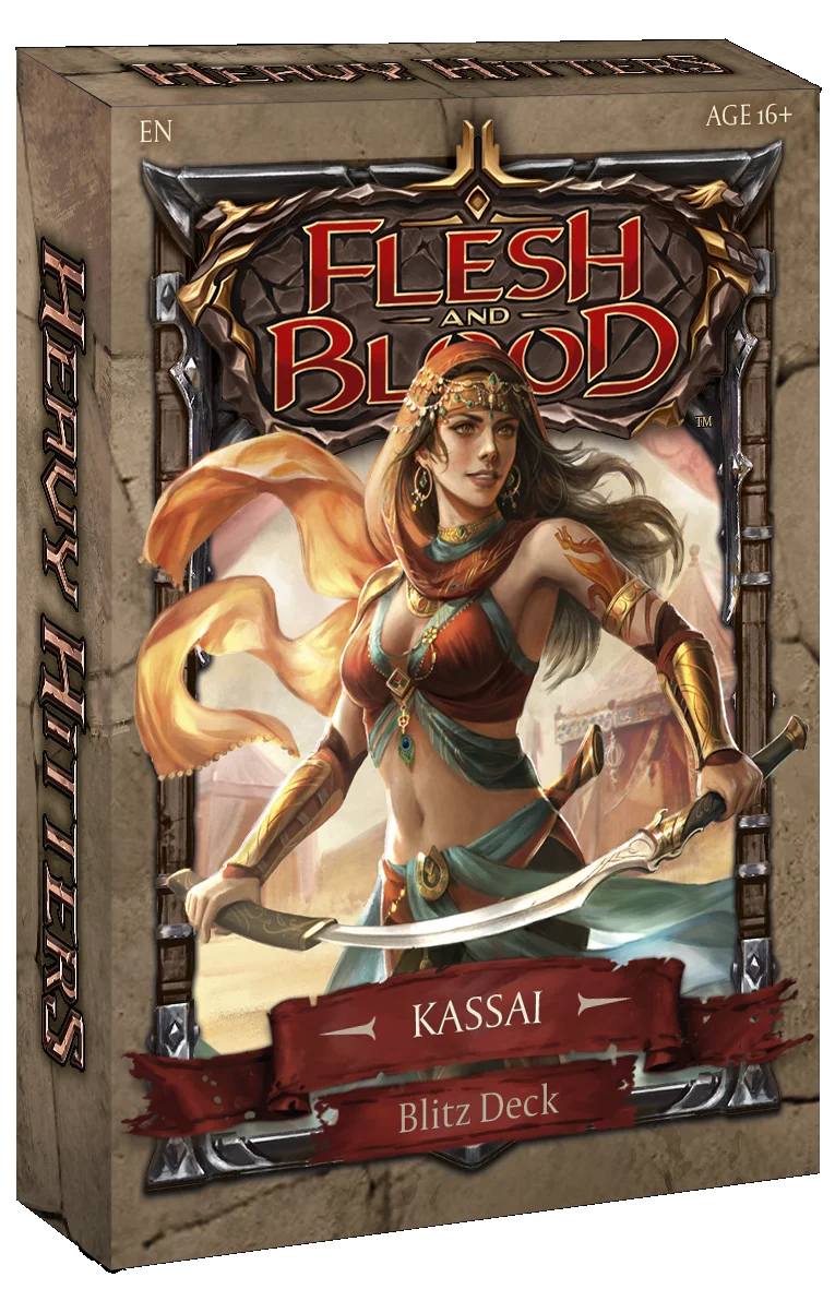 Flesh and Blood: Kassai (Warrior) Heavy Hitters Blitz Deck
