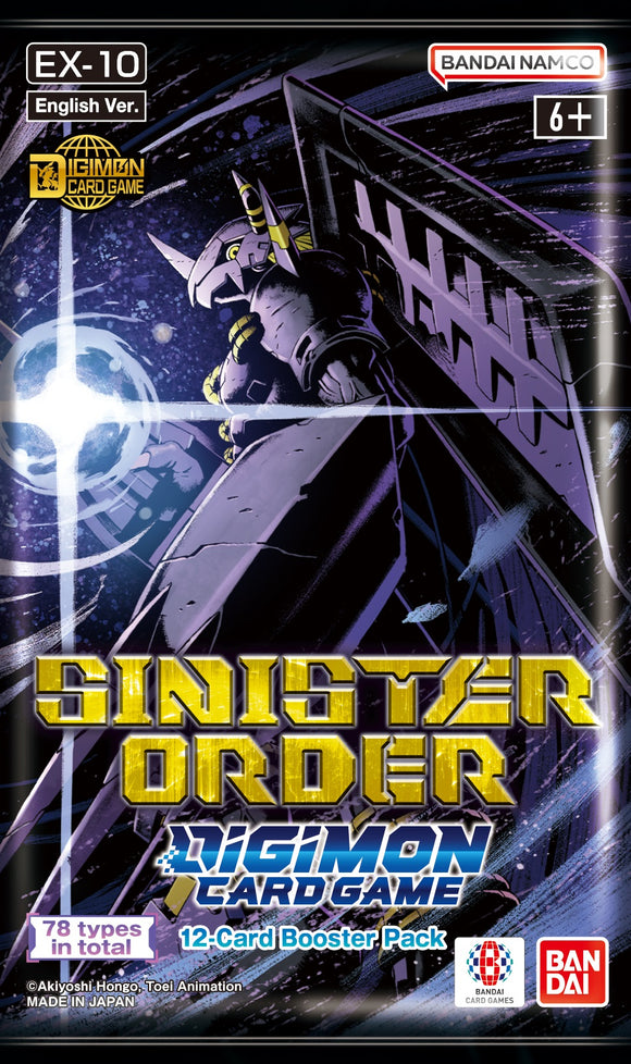 Digimon TCG: Sinister Order Booster Box (EX10)