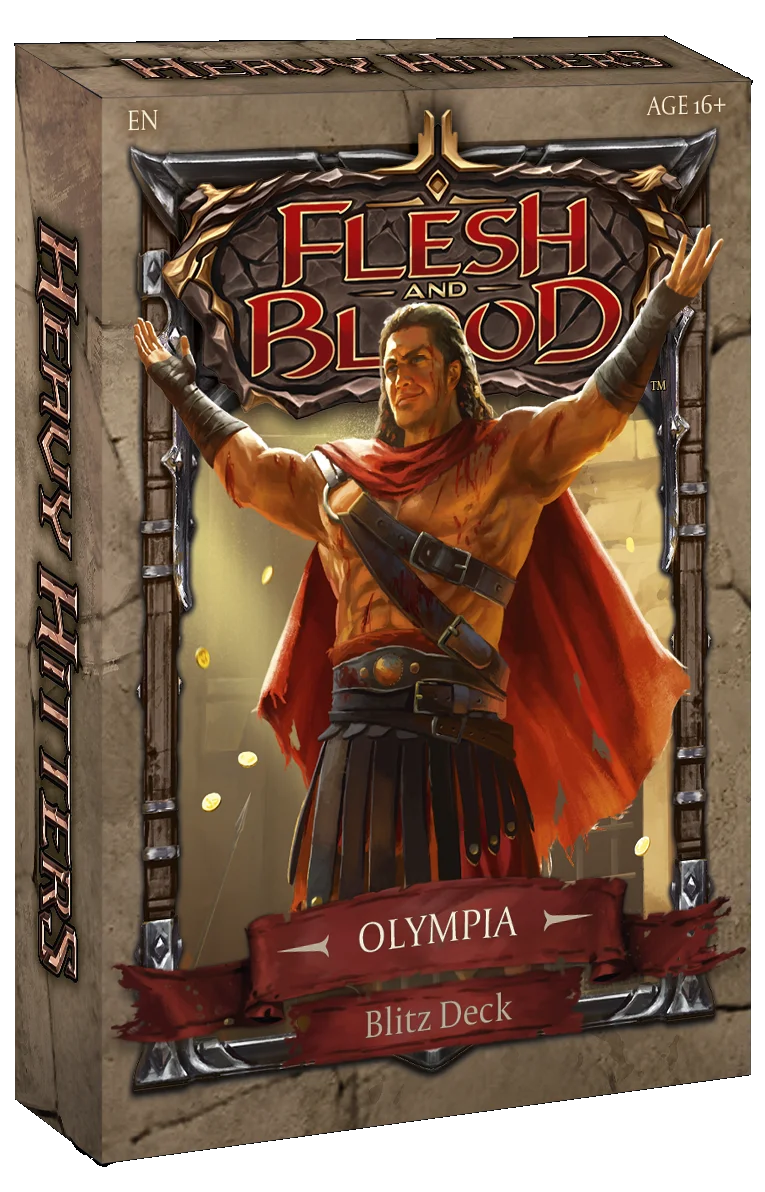 Flesh and Blood: Olympia (Warrior) Heavy Hitters Blitz Deck