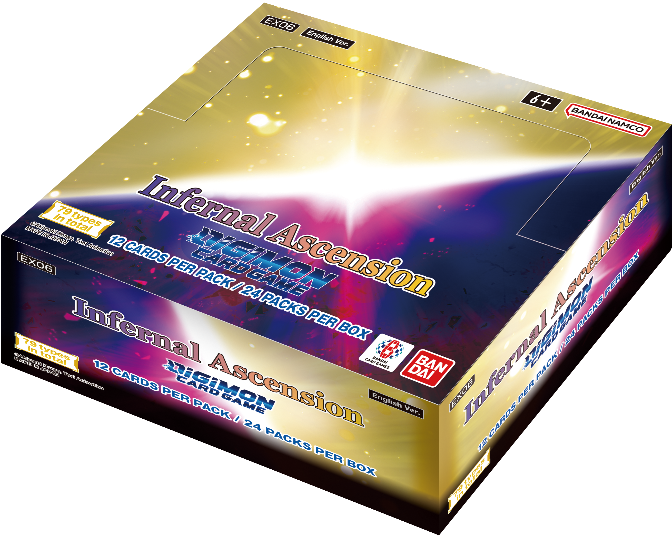 Digimon TCG: Infernal Ascension Booster Box [EX06]