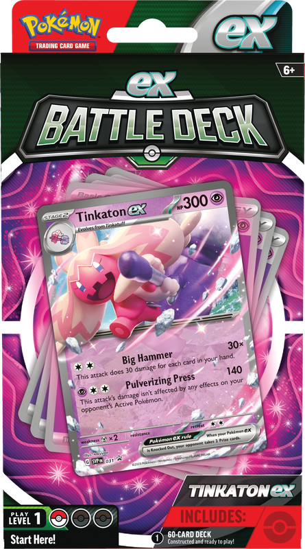 Pokémon TCG: Tinkaton ex Battle Deck