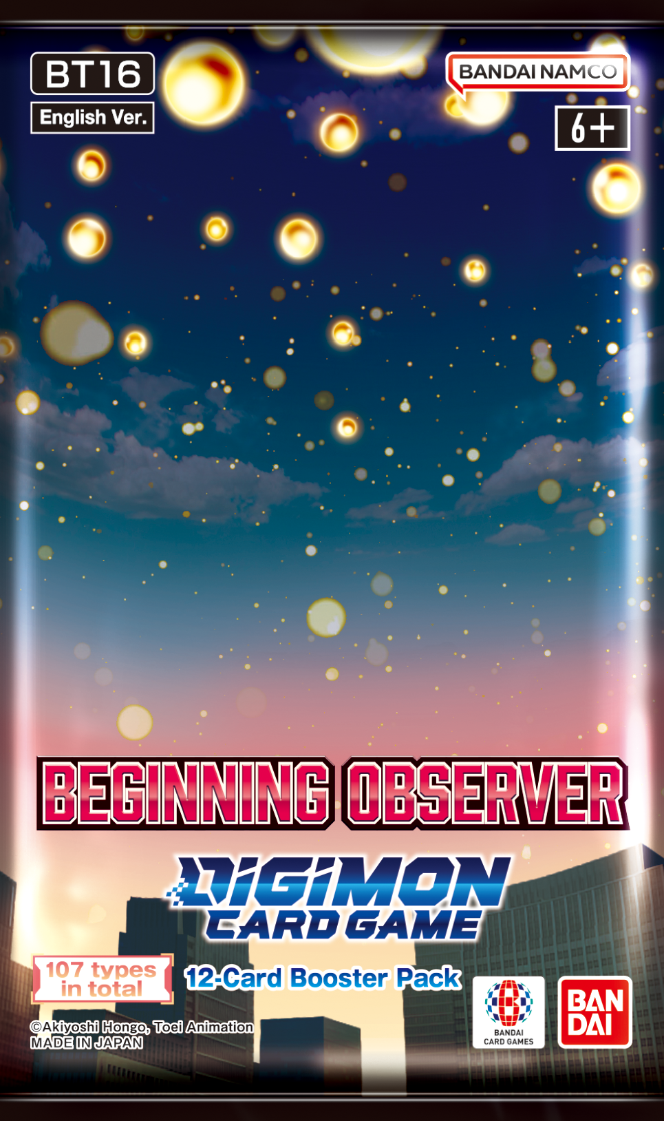 digimon bt16 booster box Starting Observer Beginning Observer (BT16) DIGIMON CARD GAME - BEGINNING
