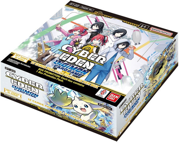 Digimon TCG: Cyber Eden Booster Box (BT22)