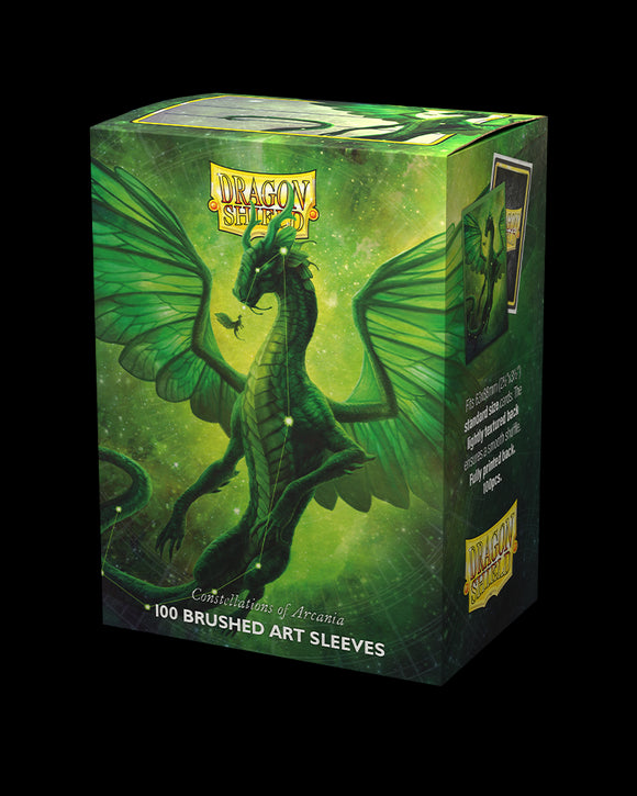 100ct Dragon Shield Brushed Art Sleeves:  Rayalda Constellations (Standard Size)