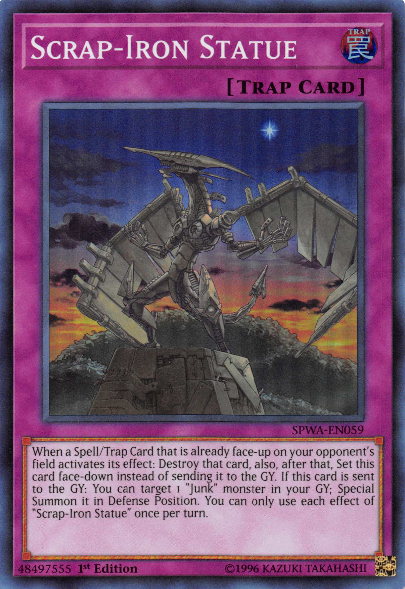 Scrap-Iron Statue [SPWA-EN059] Super Rare