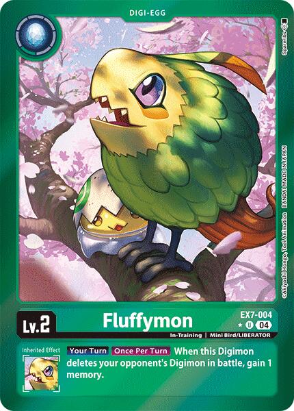 Fluffymon (Foil) [EX7-004-U] [Digimon LIBERATOR] Foil