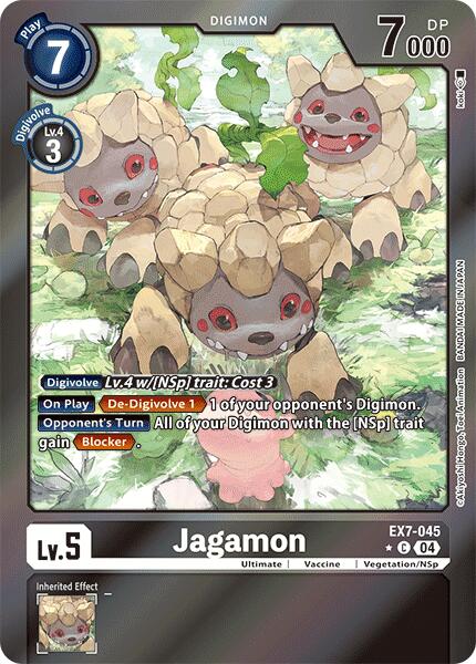 Jagamon (Foil) [EX7-045-C] [Digimon LIBERATOR] Foil