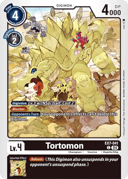 Tortomon [EX7-041-C] [Digimon LIBERATOR] Normal