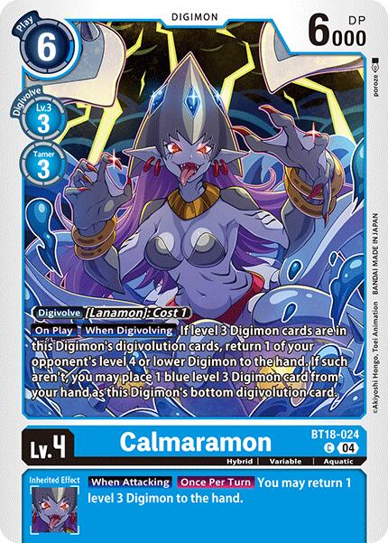 Calmaramon [BT18-024-C] [Release Special Booster 2.0] Normal