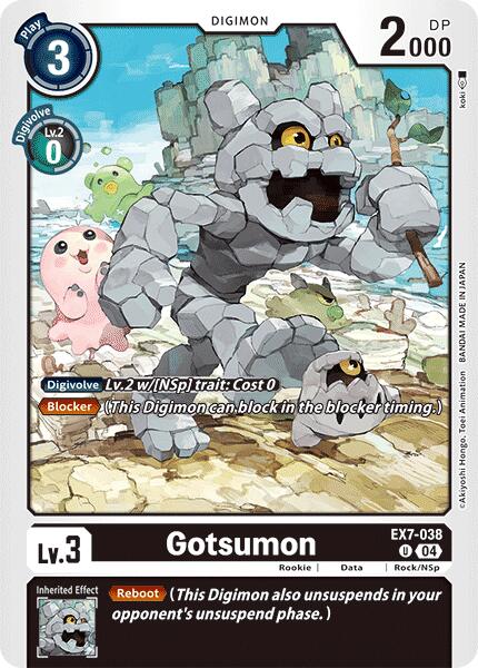 Gotsumon [EX7-038-U] [Digimon LIBERATOR] Normal