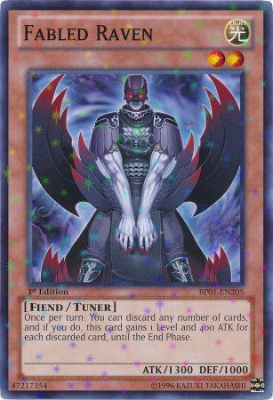 Fabled Raven [BP01-EN205] Starfoil Rare - Duel Kingdom