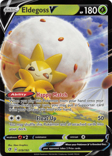 Eldegoss V (019/192) [Sword & Shield: Rebel Clash]