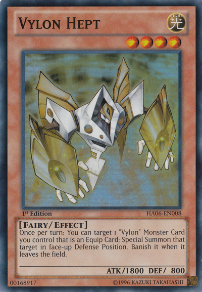 Vylon Hept [HA06-EN008] Super Rare - Duel Kingdom