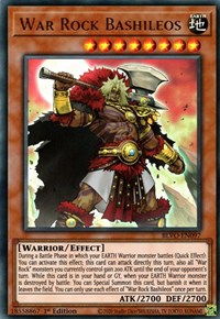 War Rock Bashileos [BLVO-EN097] Ultra Rare - Duel Kingdom