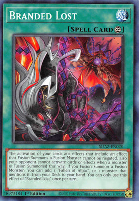 Branded Lost [SDAZ-EN020] Common - Duel Kingdom